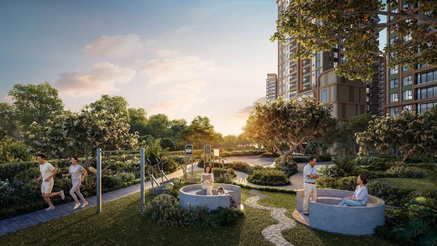 Công viên, khu thể dục ngoài trời và lối dạo Norton Park