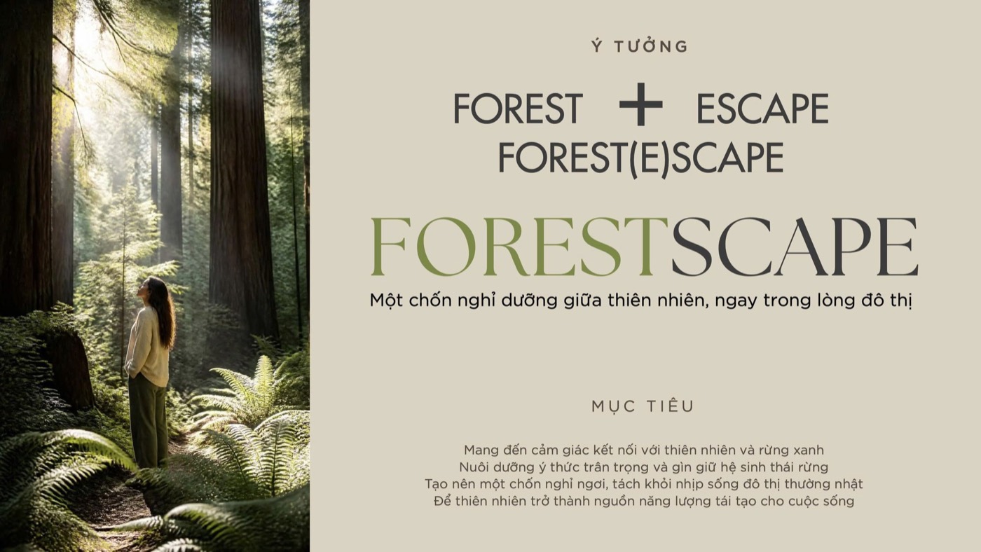Ý tưởng cảnh quan Forestscape của Norton Park